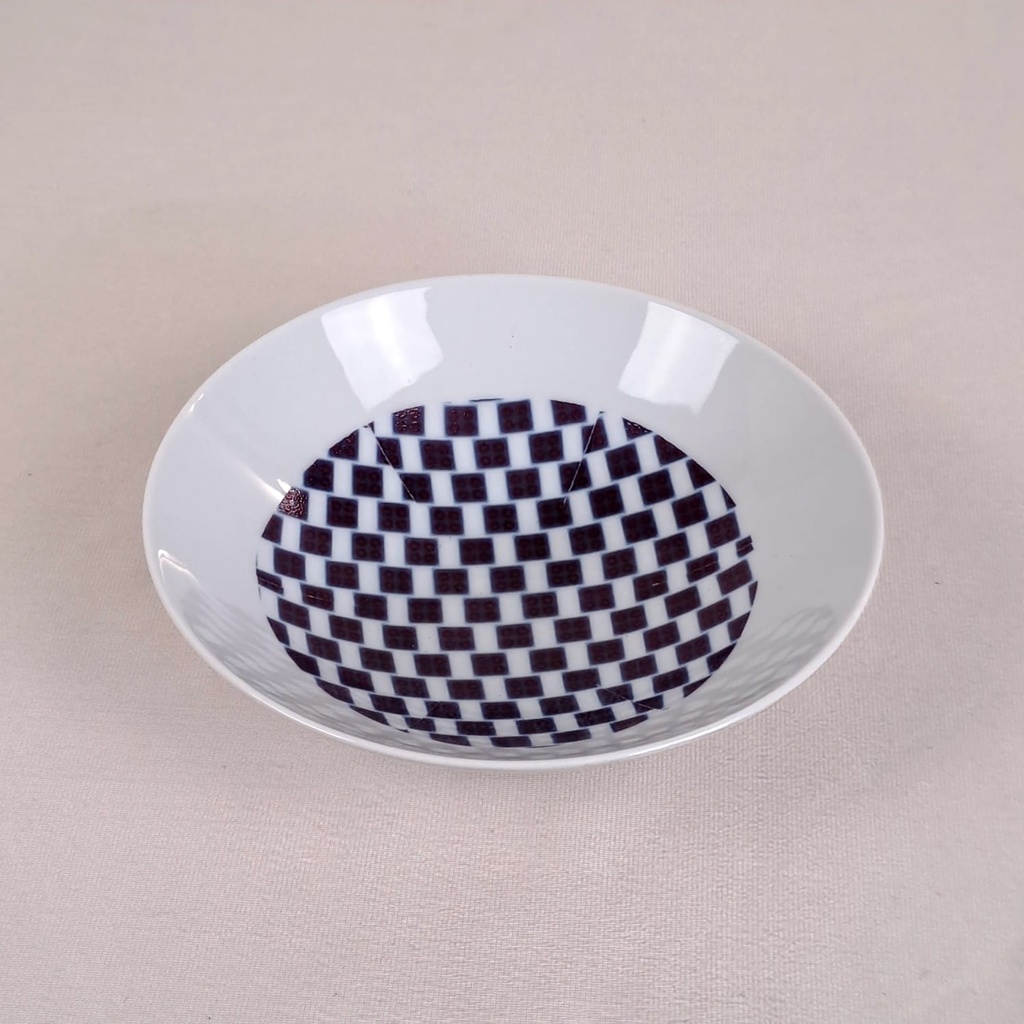 Assiette creuse/bowl Ronde : Wax Ludo Kouin profil Anneau