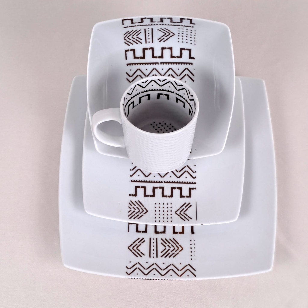 Mug   : Kente du Ghana et Togo 1 profil Interieur