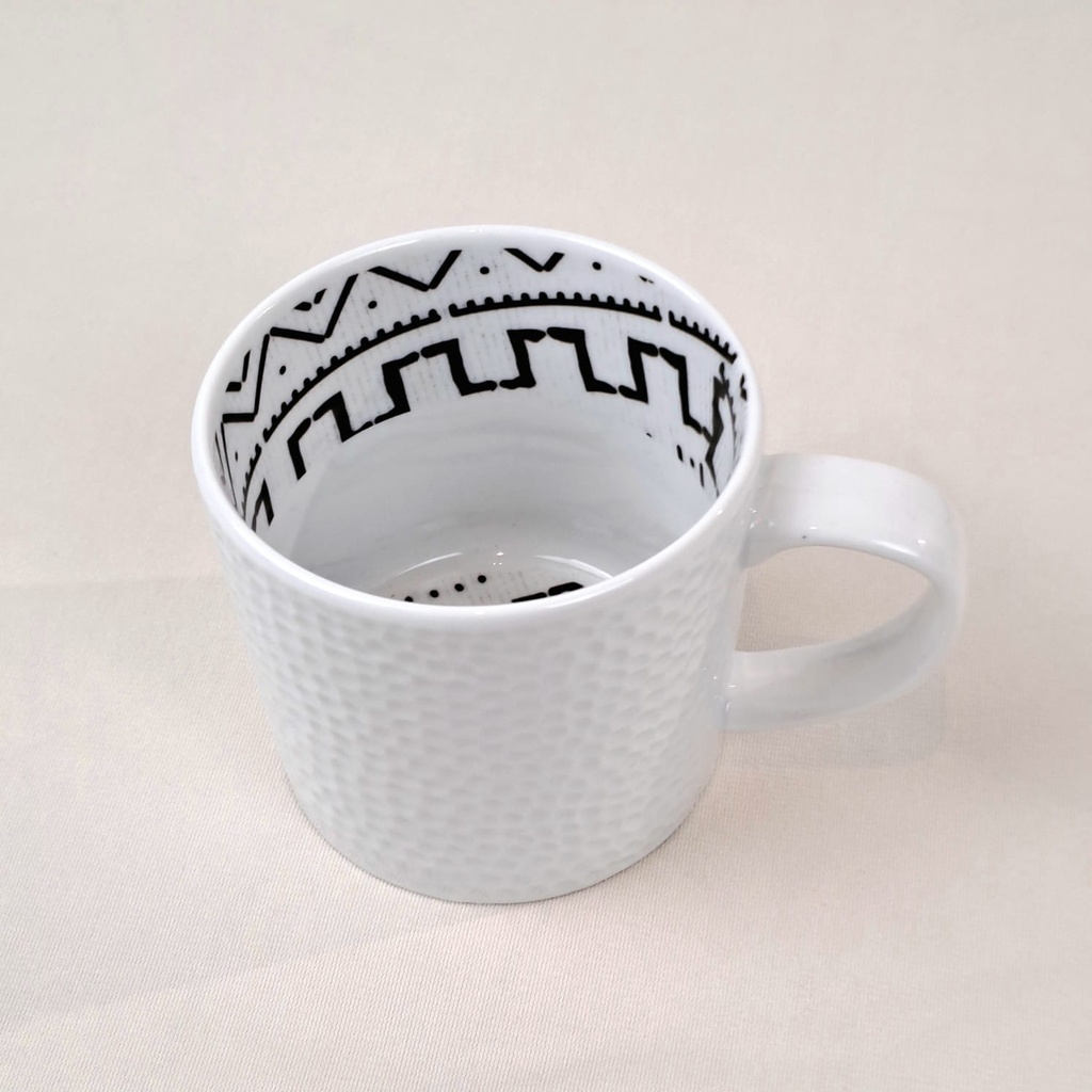 Mug   : Kente du Ghana et Togo 1 profil Interieur