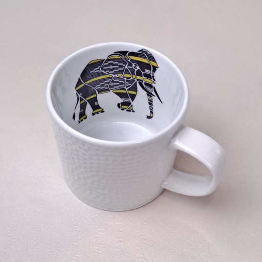 [MU-##-BA1-IT-001] Mug   : Baoulé du Ghana et de Côte d'Ivoire 1 profil Interieur